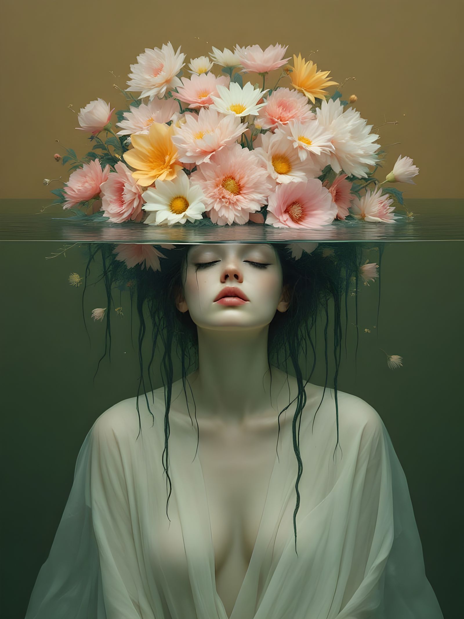 Transcendent Ephemeral Moment in Artheon-Style Surrealism