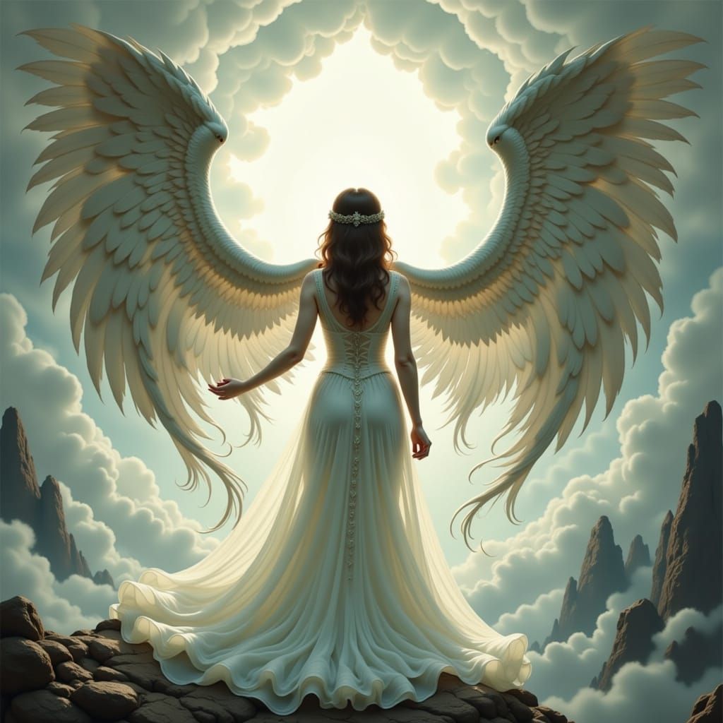 Heaven's Gates Close as Poem Weeps