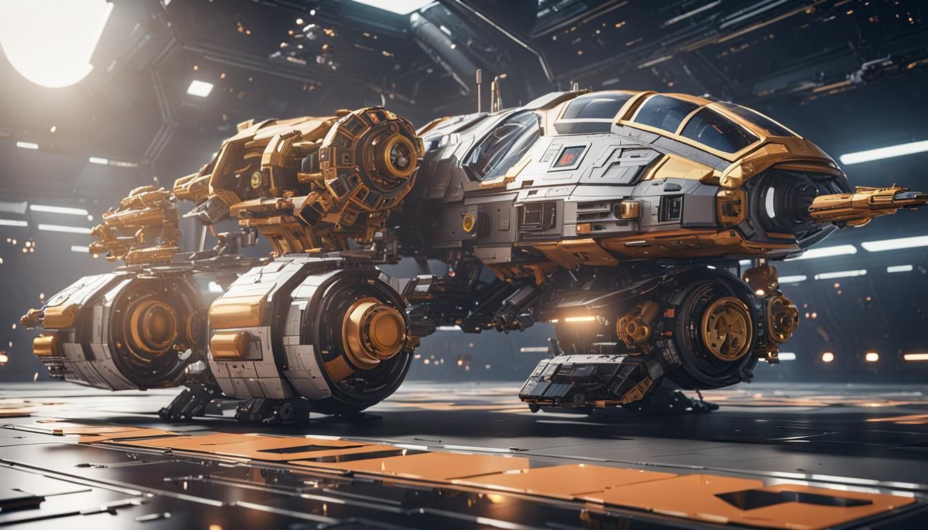 Ayrton Senna as Star Wars Pilot in Space