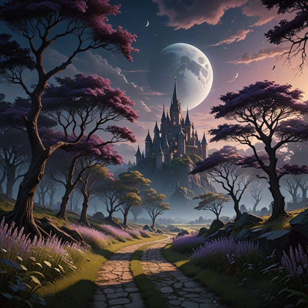 Ethereal Evening Cathedral