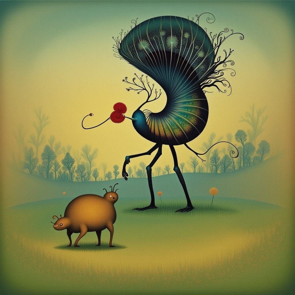 AI Generated Abstract Digital Art