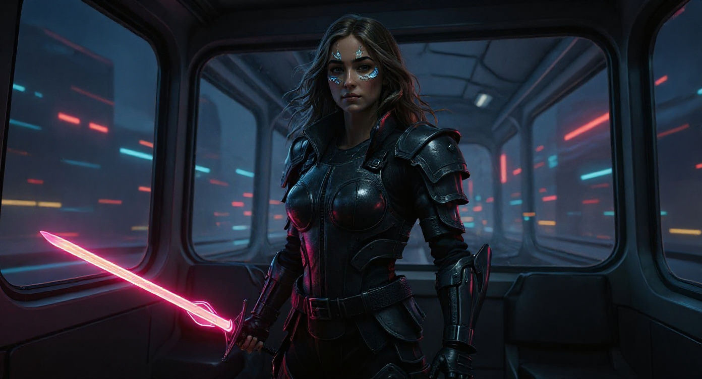 Neon Valkyrie: Blade of the Rainbound Night