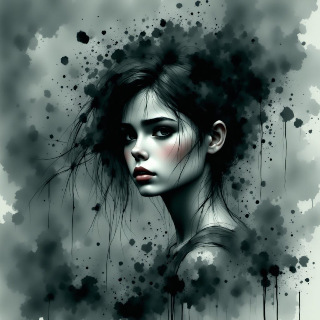 Woman Lost in Thought: An Intimate Portrait