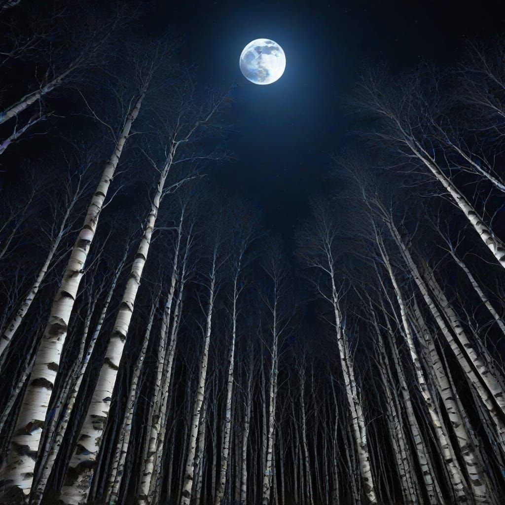 IN THE WOODS BY NIGHT
