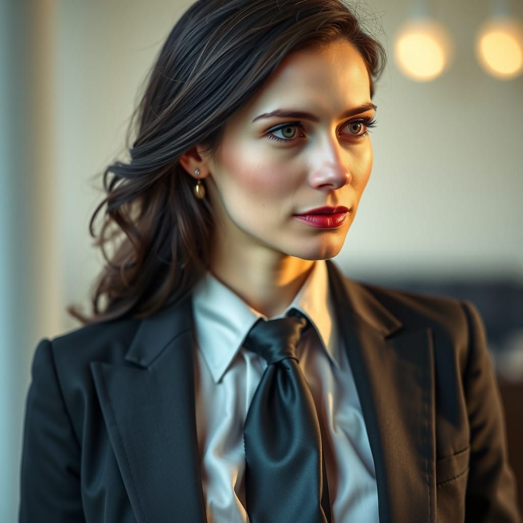 Sharp British Businessman in Classic Suit