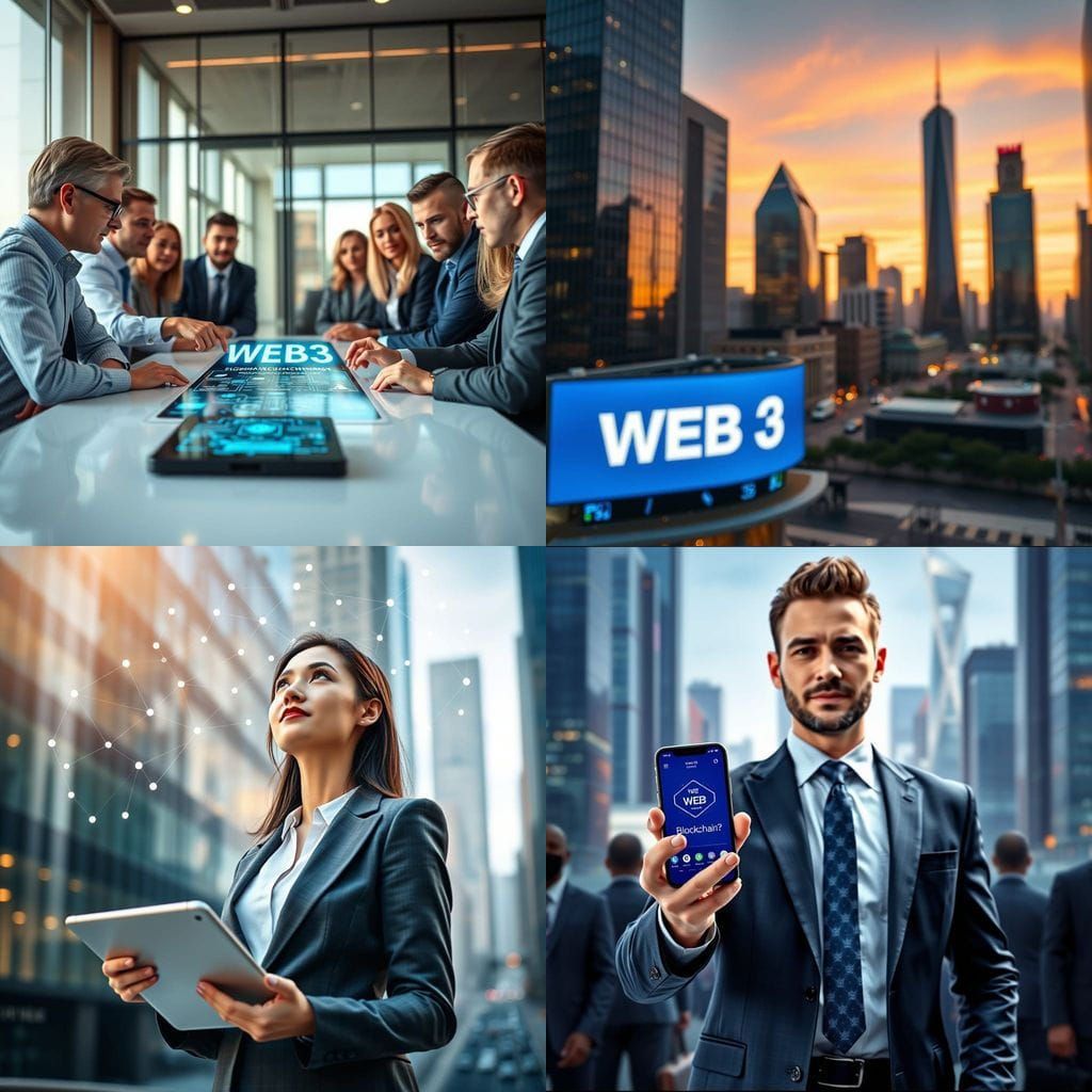 Blockchain Technology in Modern Finance Photography