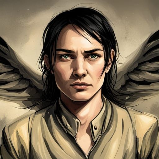 Night Hunter: A Ferocious Owl in Flight