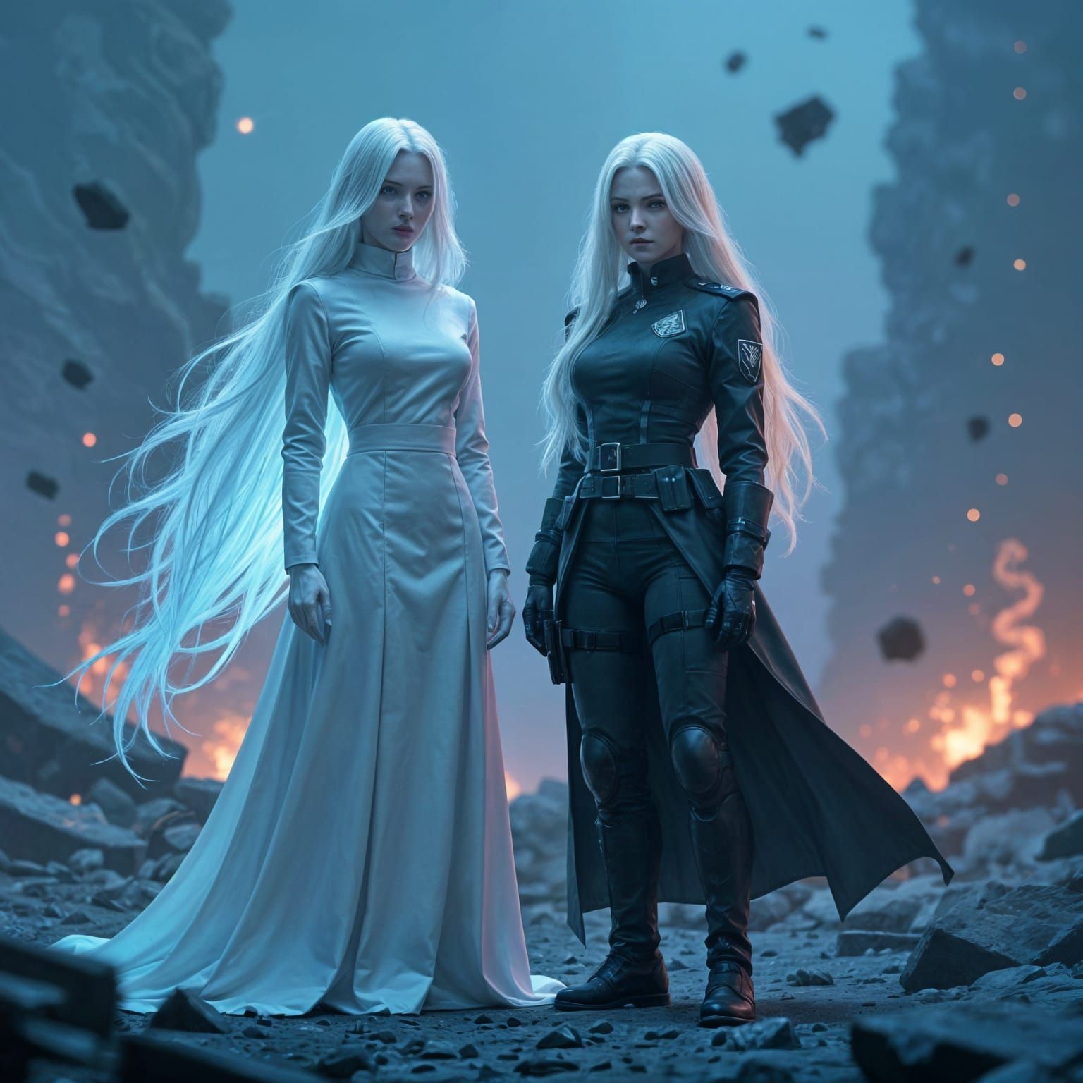 Ursula and Elisa - Metal Gear Solid: Portable Ops