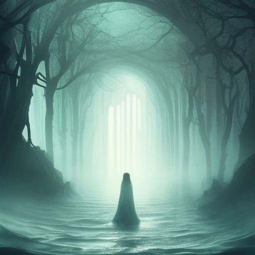 Fantastical World Within: Detailed Matte Painting