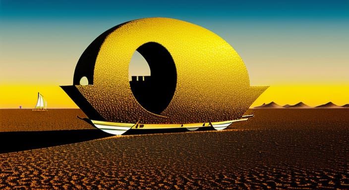 Surrealist art - style of Dali