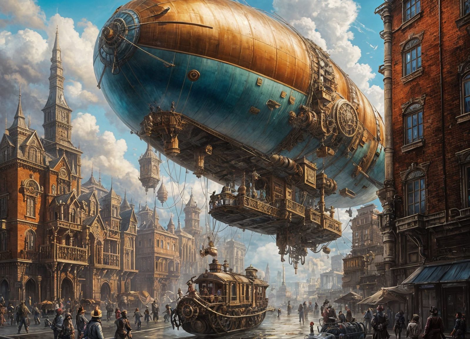 Public transport zeppelin