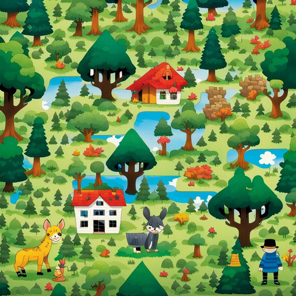 Puzzle Forest with a Missing Piece