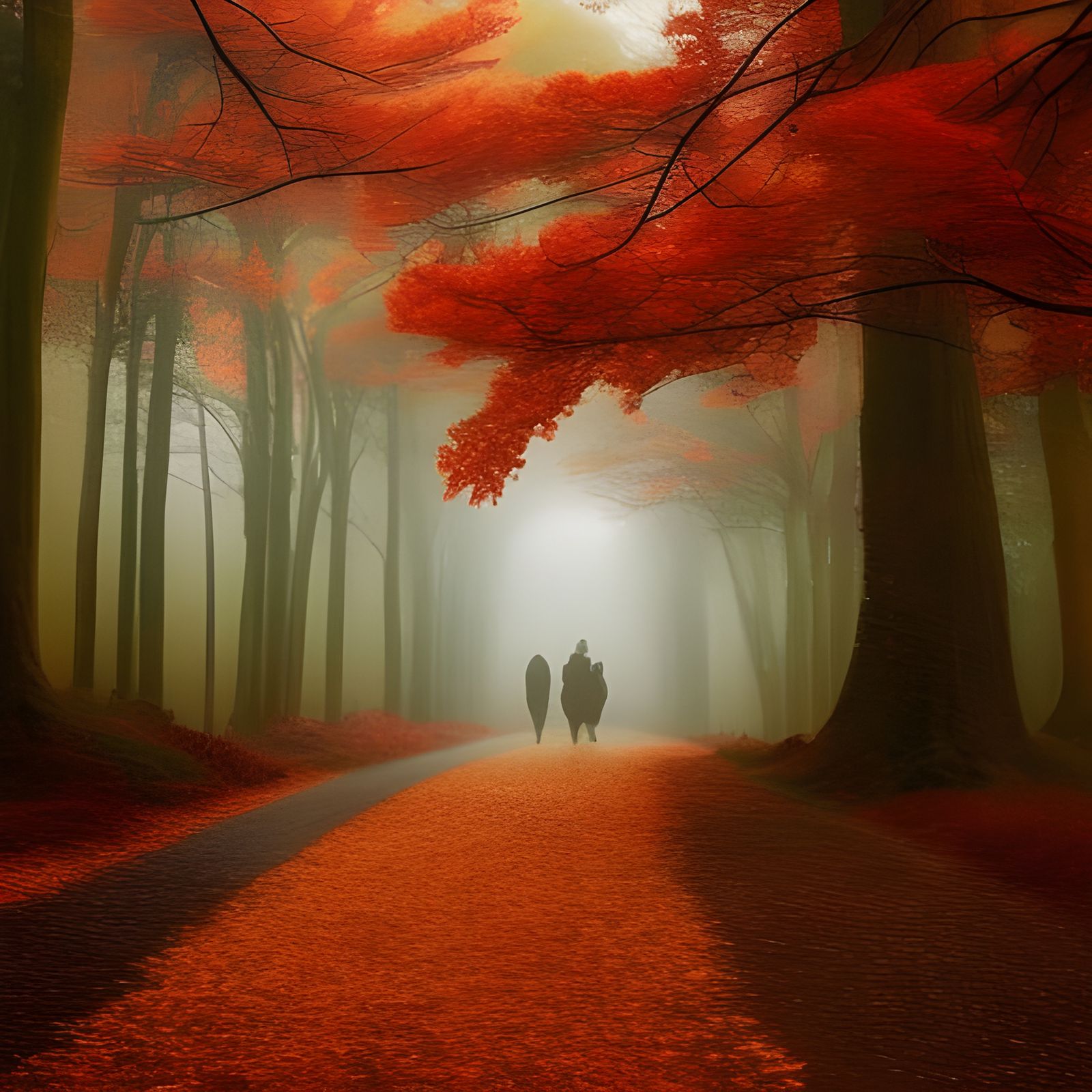 Brilliant Autumn Epic in Meticulous Digital Matte Painting