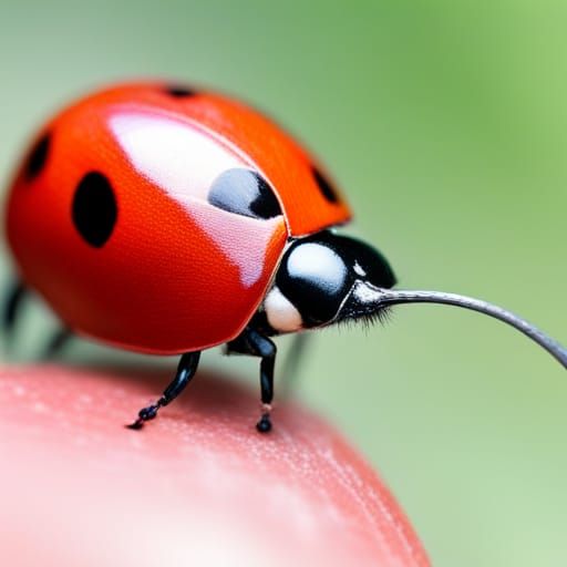 Ladybug Macro Photography in 8K Resolution