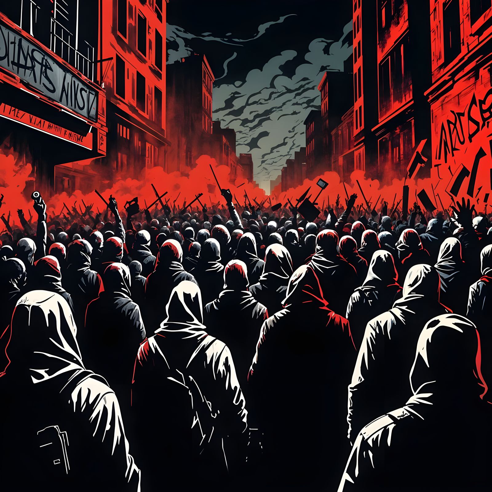 Sinister Depiction of Majority Rule and Dissent