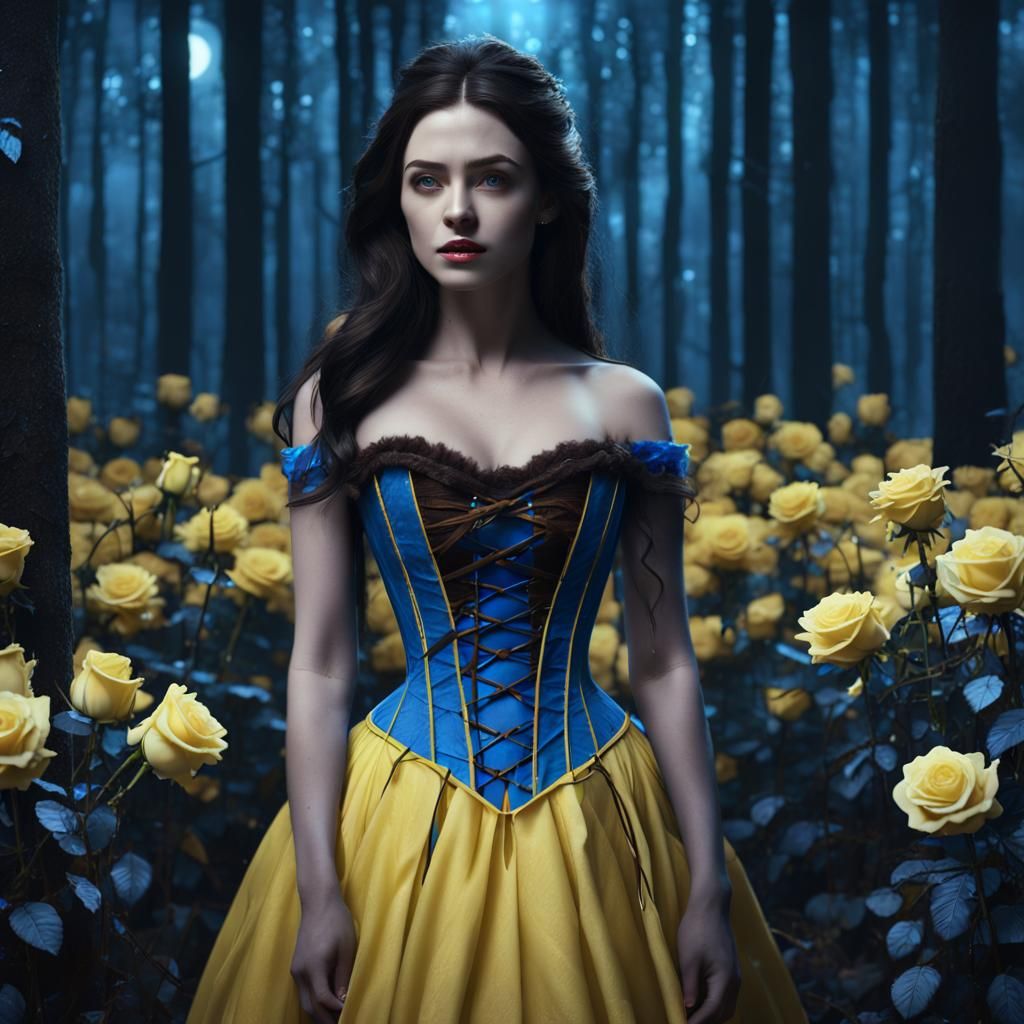 Gothic Fairytale: Belle in a Dark Forest