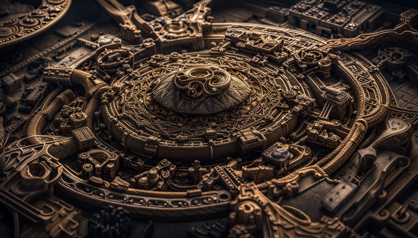 Hyperrealistic Ancient Science with Intricate Detail