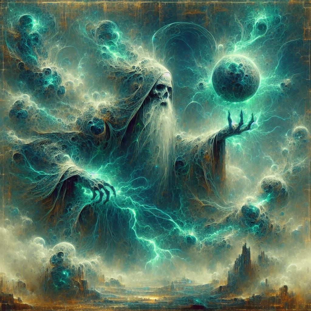 Necromancer's Earth: Ancient Surrealism in High Detail