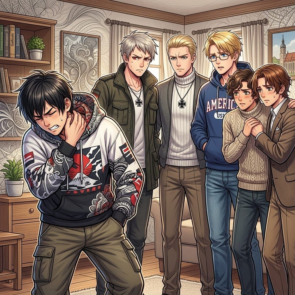 Worried Nations Witness Japan's Pain in German Home