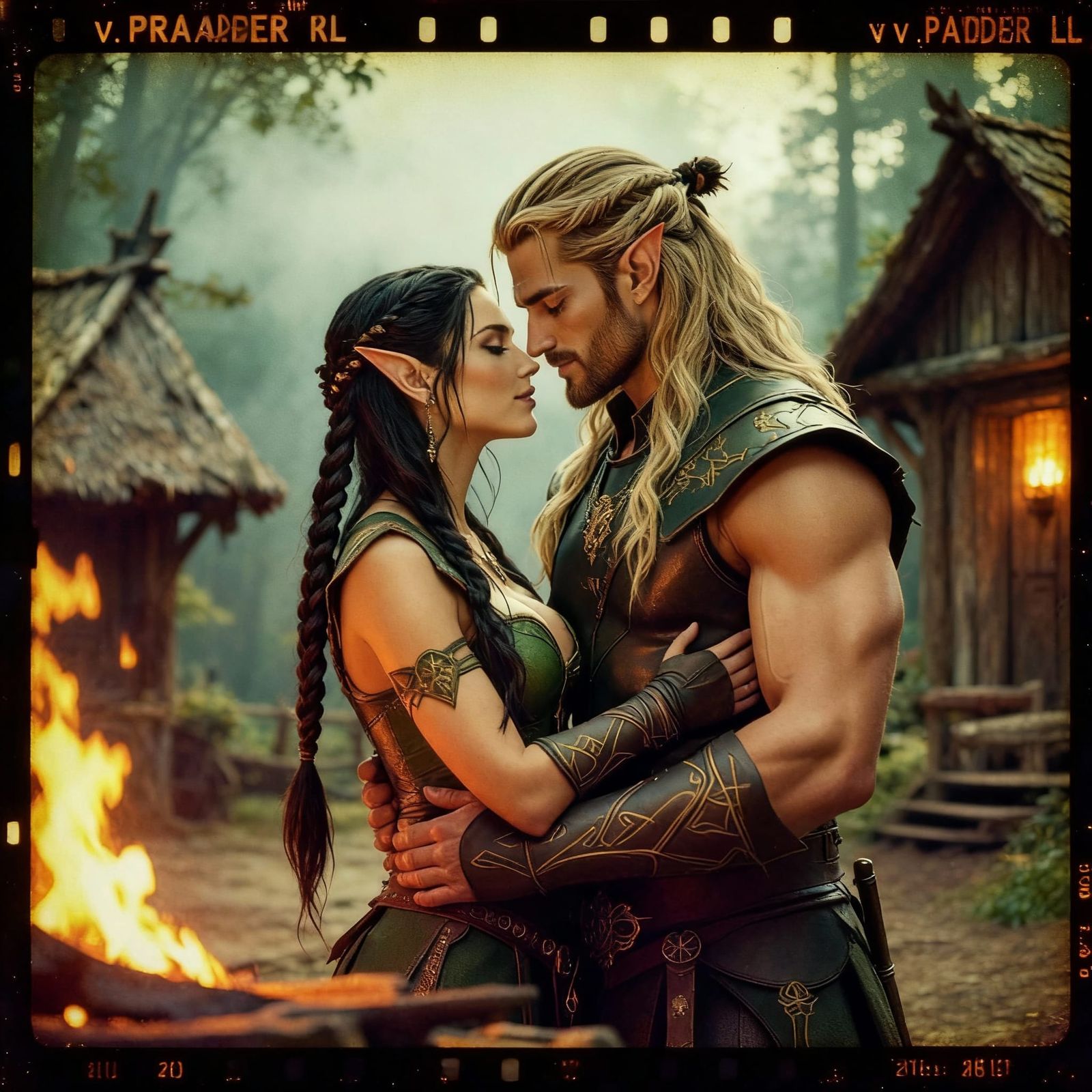 Epic Cinematic Scene of Forbidden Elven Love