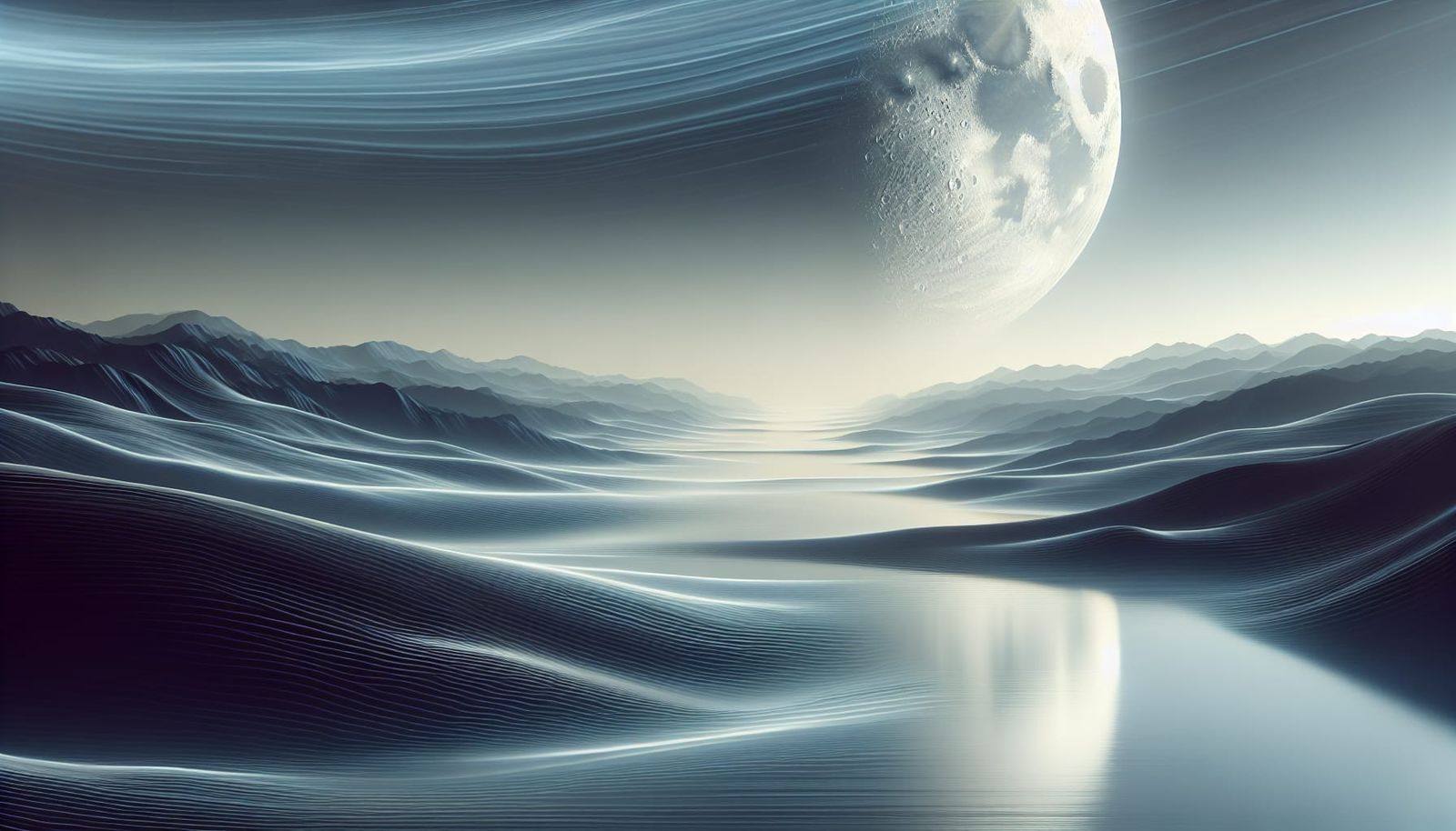 I Fashion a Moonscape I Still a Well