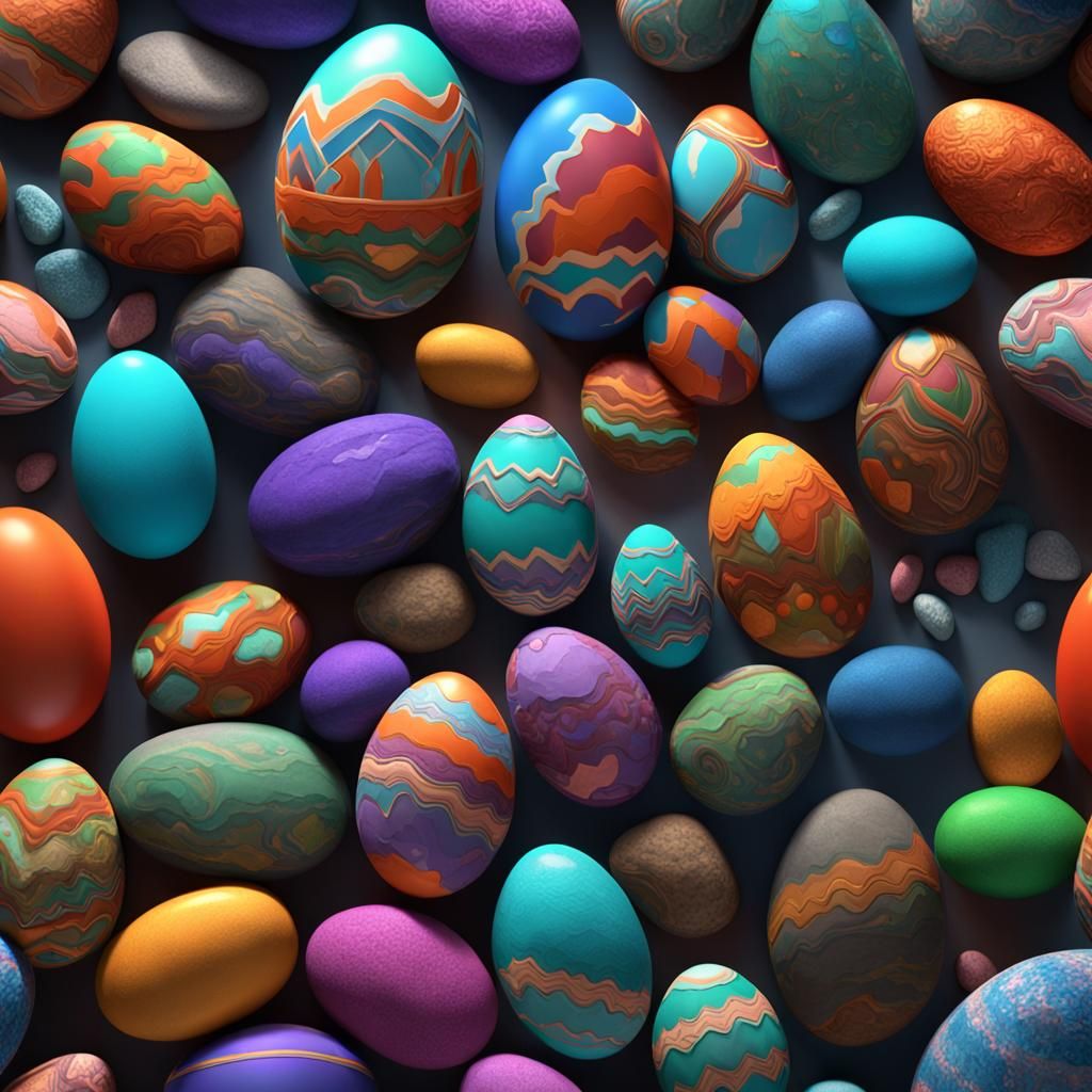 Hidden Easter Egg: Detailed Digital Concept Art