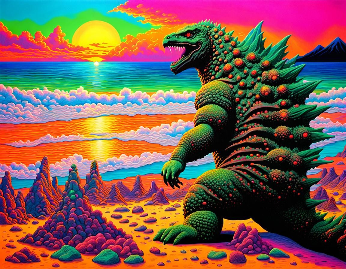 Anonymous Ray seeing Godzilla
