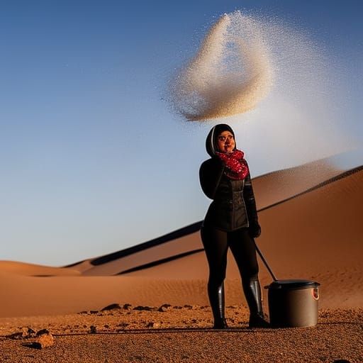Desert Hot Chocolate Shower: End of the World