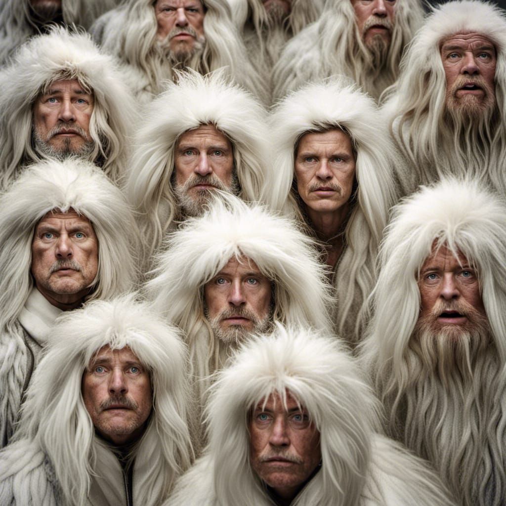 The church choir are all Yetis