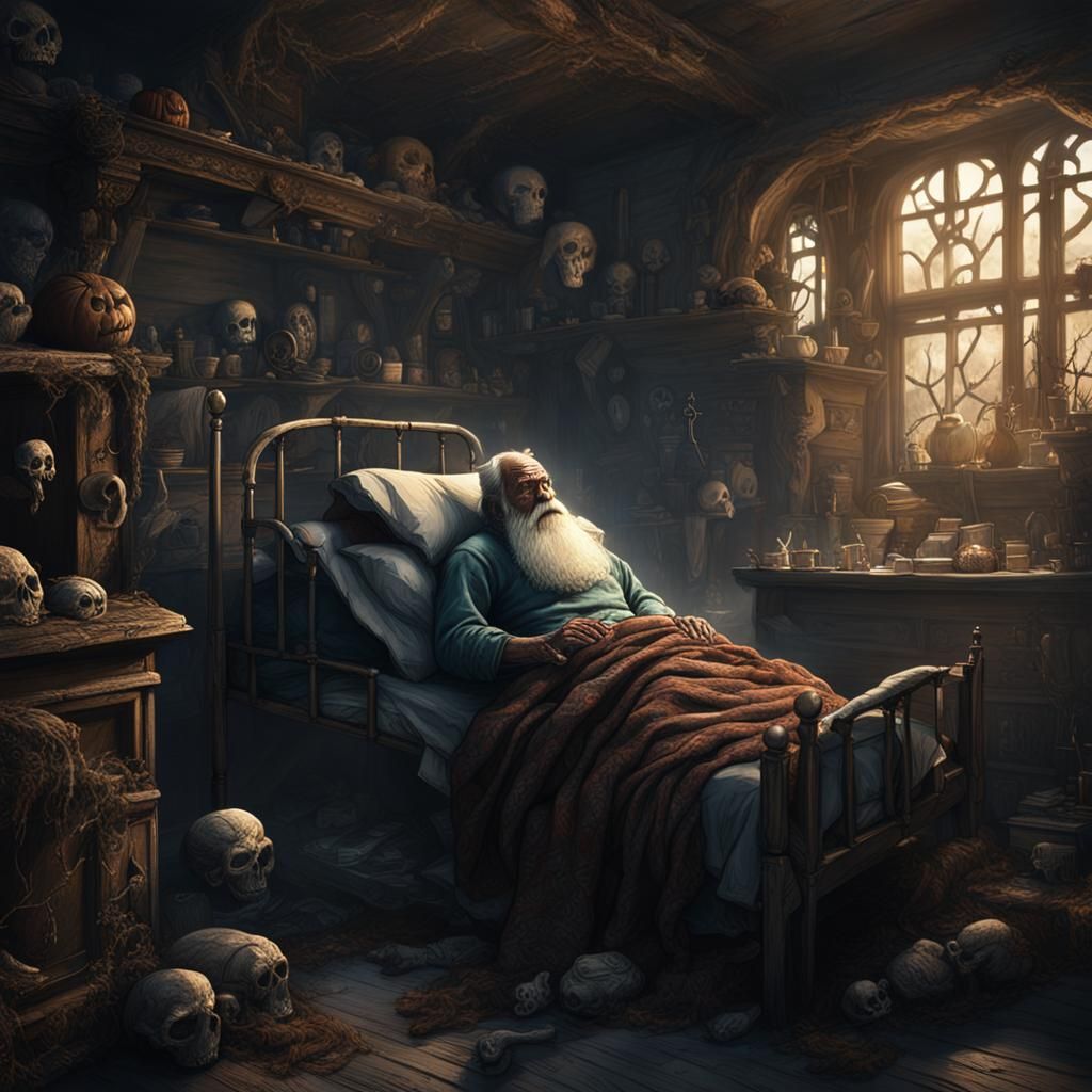 Spooky Gremlin Haunts Old Man in Russia