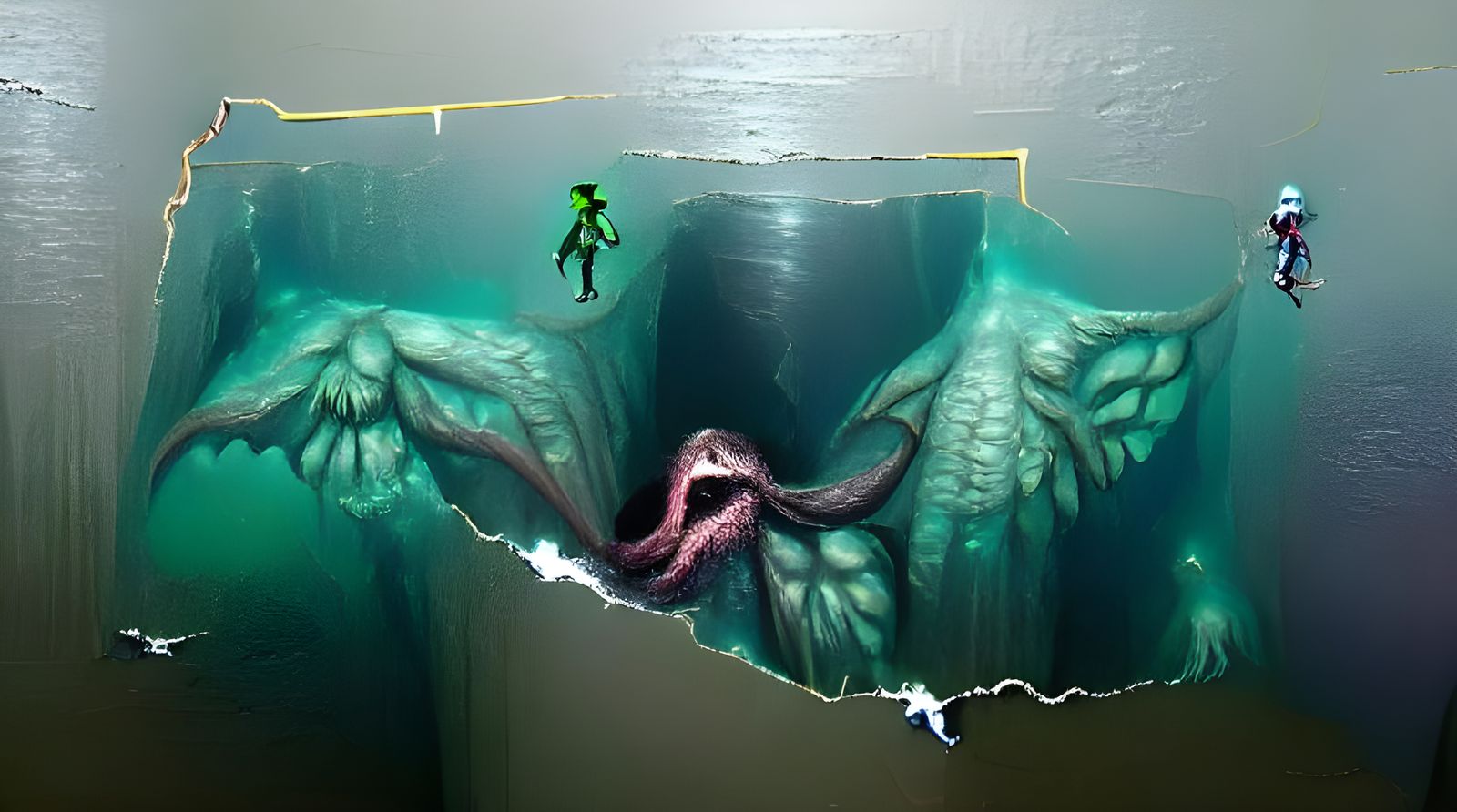 Thalassophobia: Giant Chasm and Cthulhu