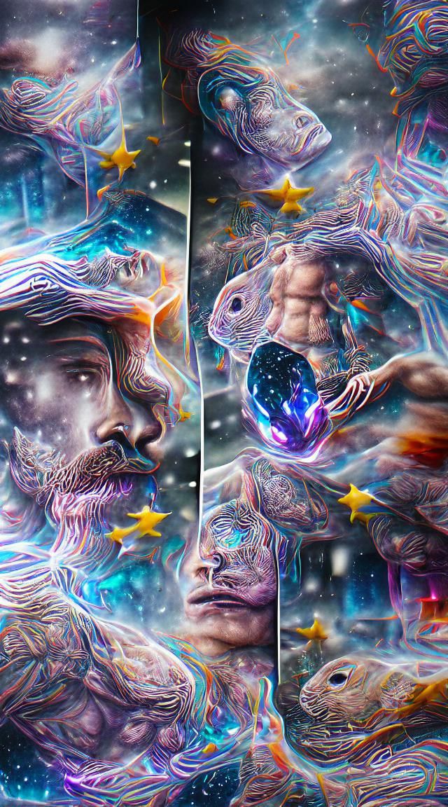 Holographic Cosmic Illustration of Beginning and End
