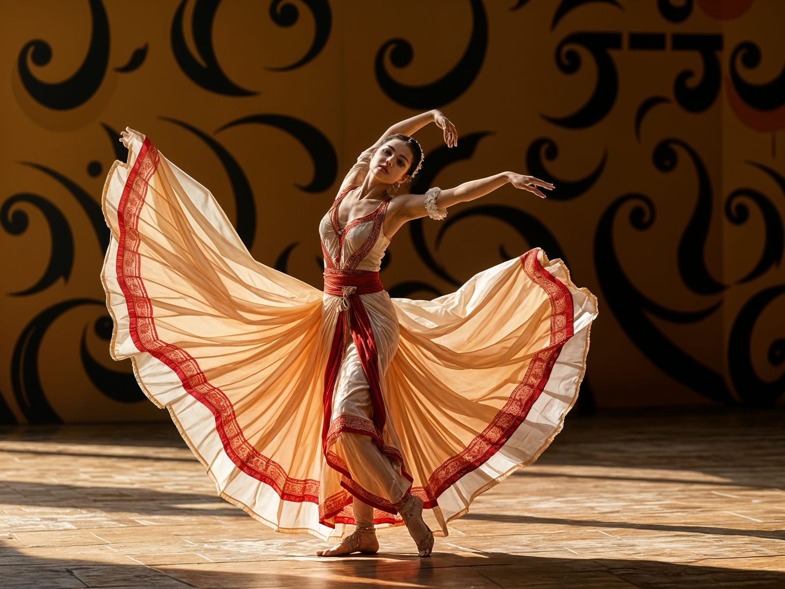 Elegant Classical Dance Performance