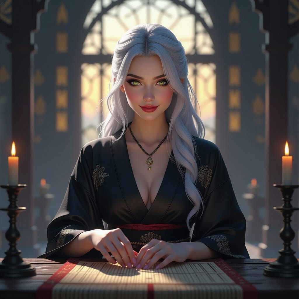 Gothic Shrine Weaver of Nightmares in Kimono