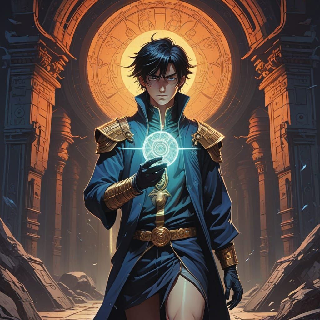 Mystical Egyptian Teenager Summons Blue-Eyes White Dragon in...