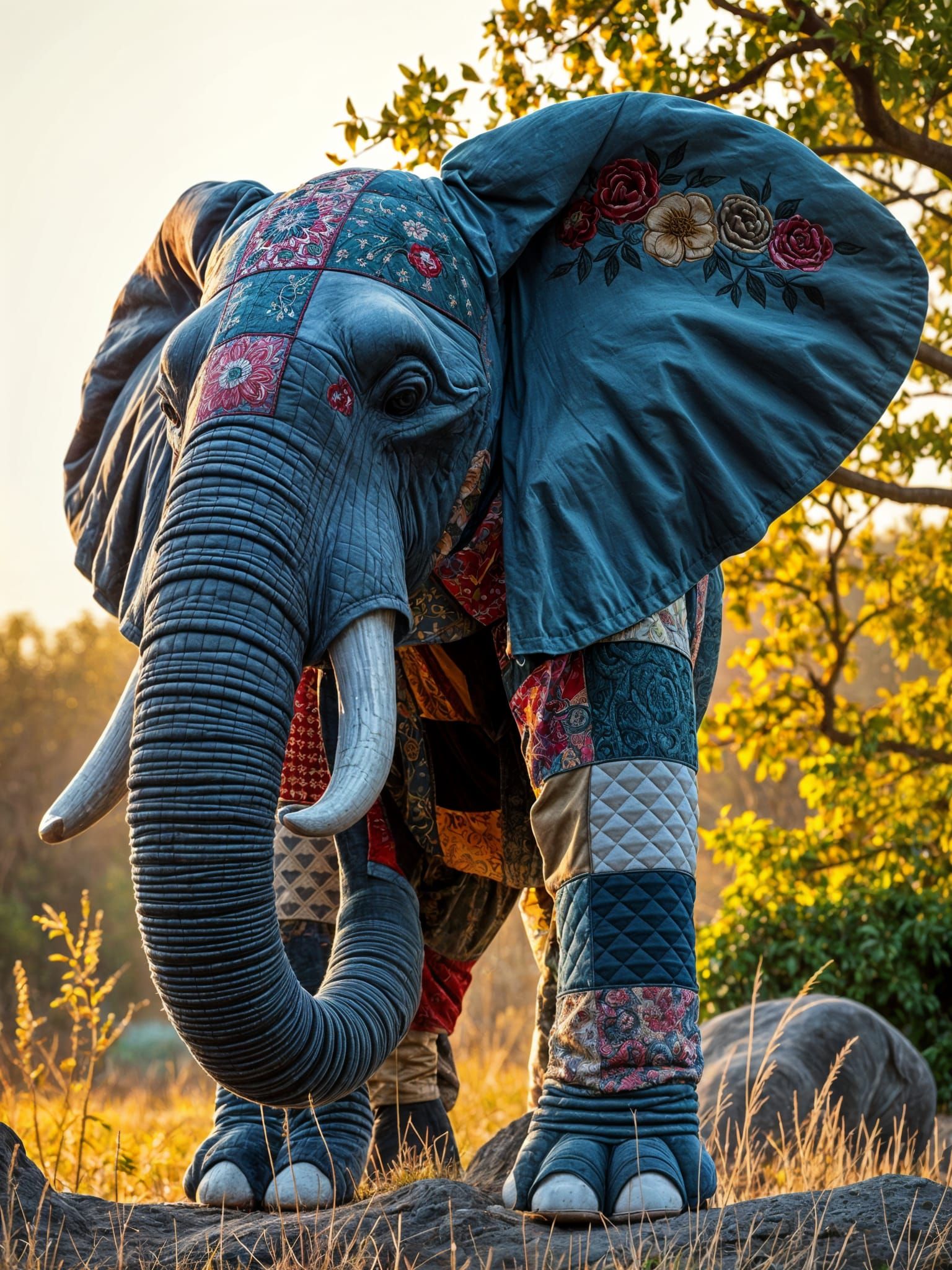 Patches, our favourite bull elephant from Patchia.