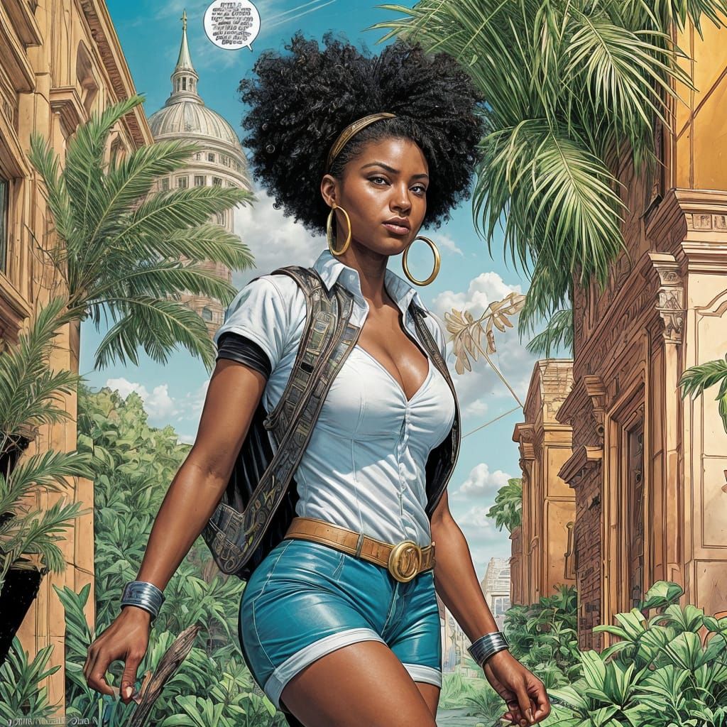 Comic Book Pages: Cassandra at Normal Heights Institute