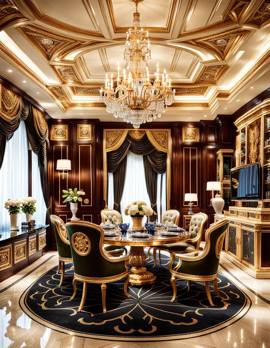 AI Interpretation of Majestic Luxury Empire