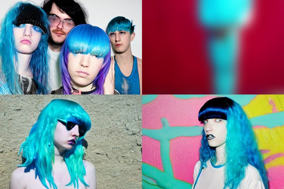 Vibrant Seapunk Aesthetic