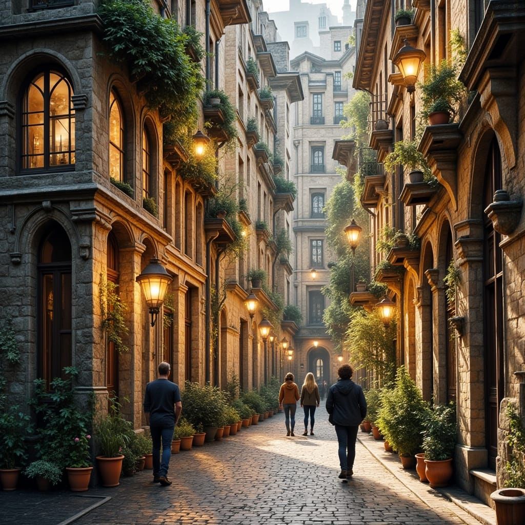 Abstract Reality: A Captivating AI-Generated Image