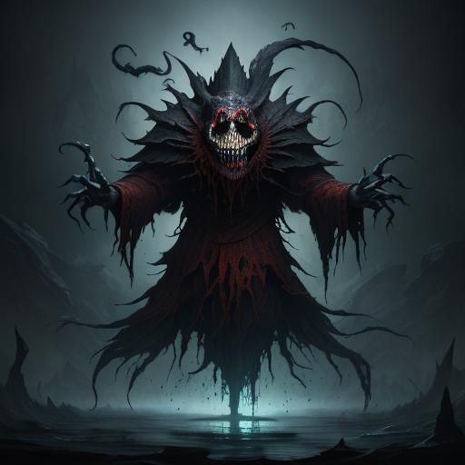 Haunted Marionette Poltergeist in Detailed Matte Painting