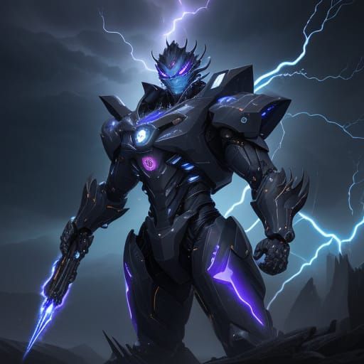 Mechanical Octopus Titan: Biopunk Sea Beast with Futuristic ...