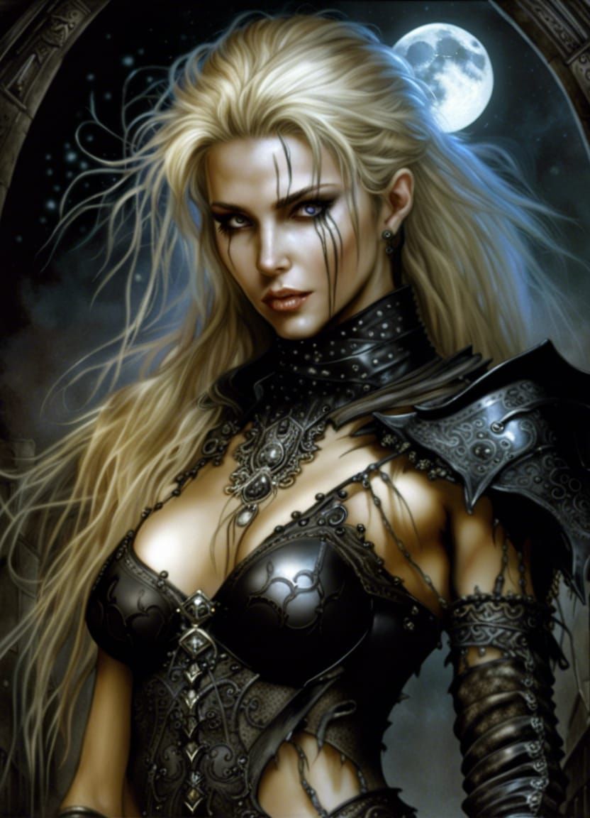 Dark Fantasy Blonde Wizard in Unreal Engine