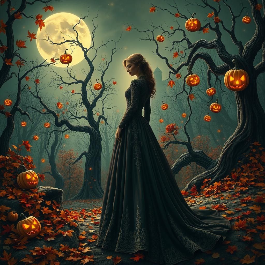 Halloween Surrealism Autumnal