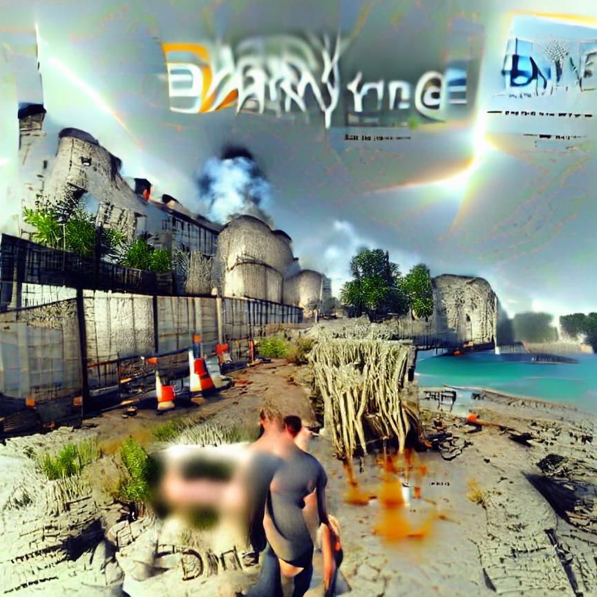 Detailed 3D Render of Dirty Barry in 8K