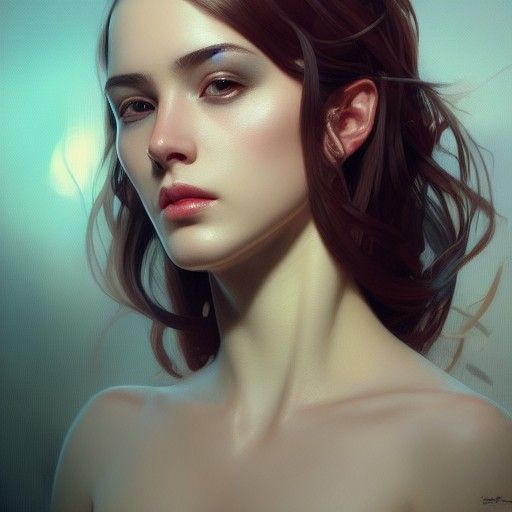 Detailed Portrait in Unreal Engine Style