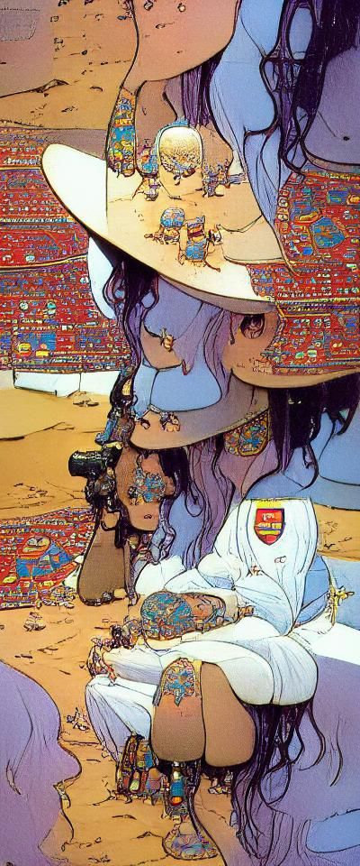 Chibi Girls in Graphic Novel Style