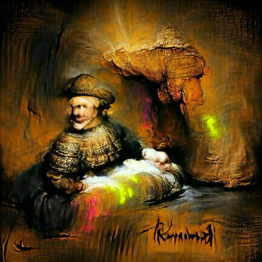 Rembrandt Inspired AI Image