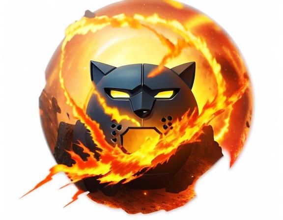 A Military, Felis-sapien Insignia space marine Insignia, bur...