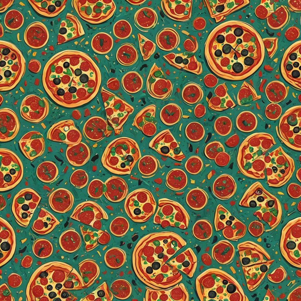 Every shape of pizza is a good pizza